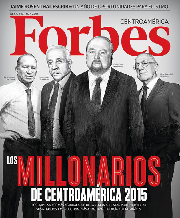 Carlos Pellas y Piero Coen entre los 10 más influyentes Forbes