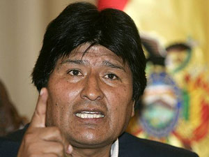 El 63% apoyó a Evo Morales en referendo boliviano