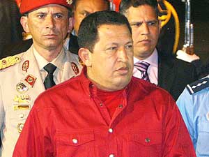 Chávez en Managua hoy y mañana en cumbre de Presidentes