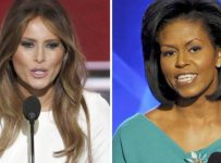 VIDEO del mismo discurso de la esposa de Trump copiado al de Michelle Obama