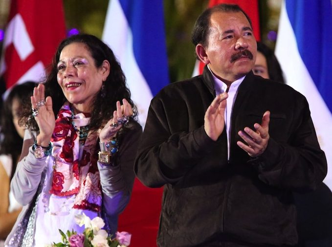 Historia en la vida política de Nicaragua Pareja será presidente y