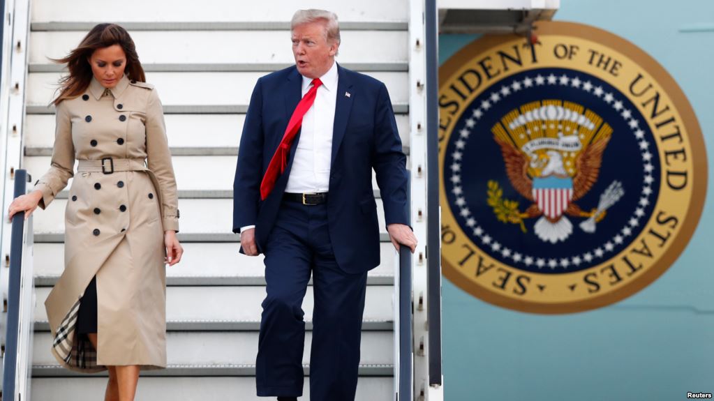 En medio de tensiones, Trump llega a Bélgica para Cumbre de OTAN