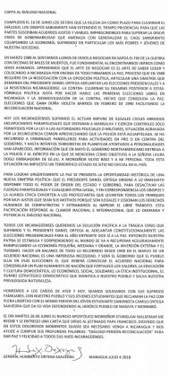 Humberto Ortega le envía carta a su hermano Daniel y le llama a