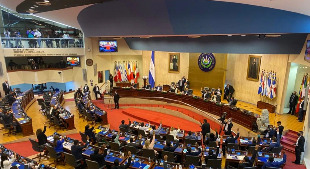 Miembros de la Asamblea Legislativa de El Salvador