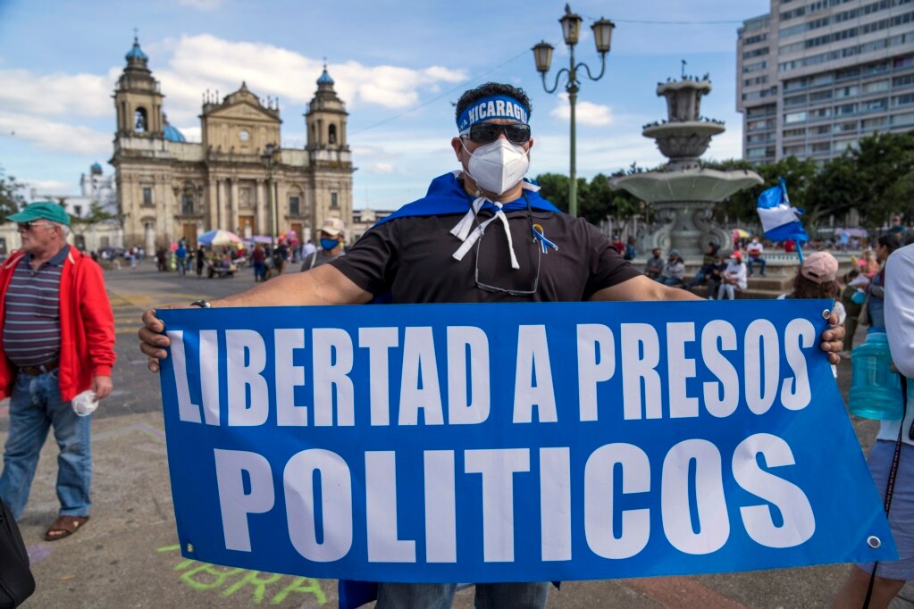 Situación en Nicaragua está grave con los presos políticos