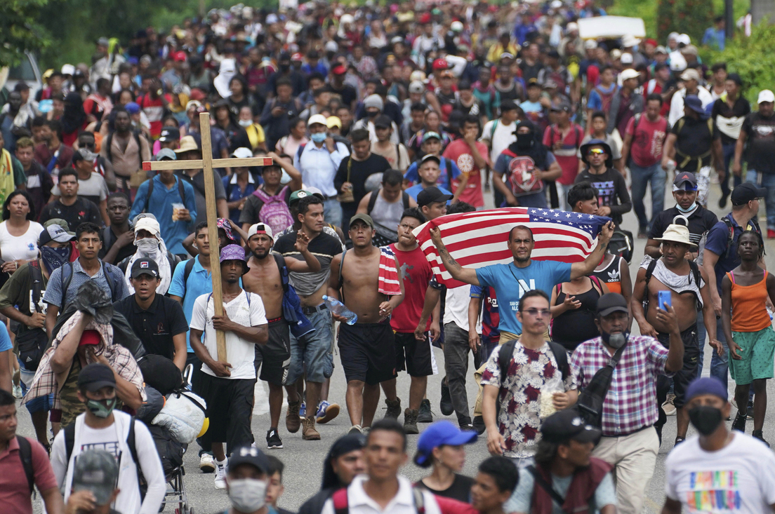 Una nueva caravana de migrantes partirá desde el sur de México