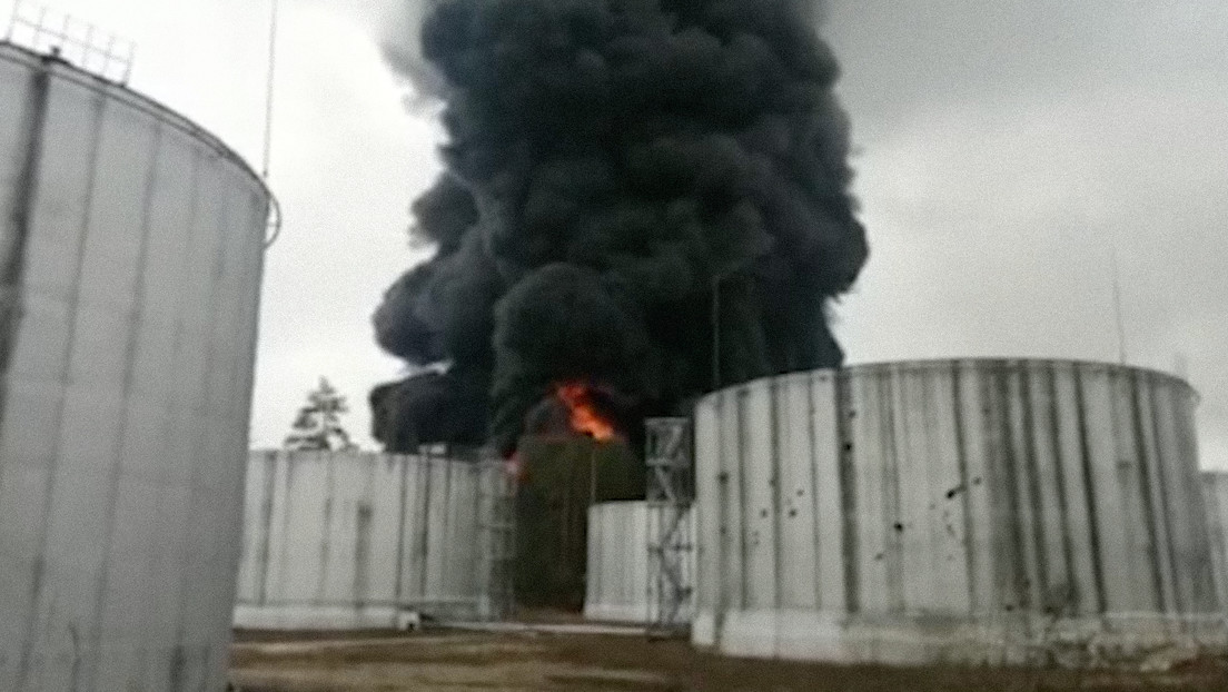 El depósito habría sido utilizado para abastecer de combustible a las Fuerzas Armadas ucranianas