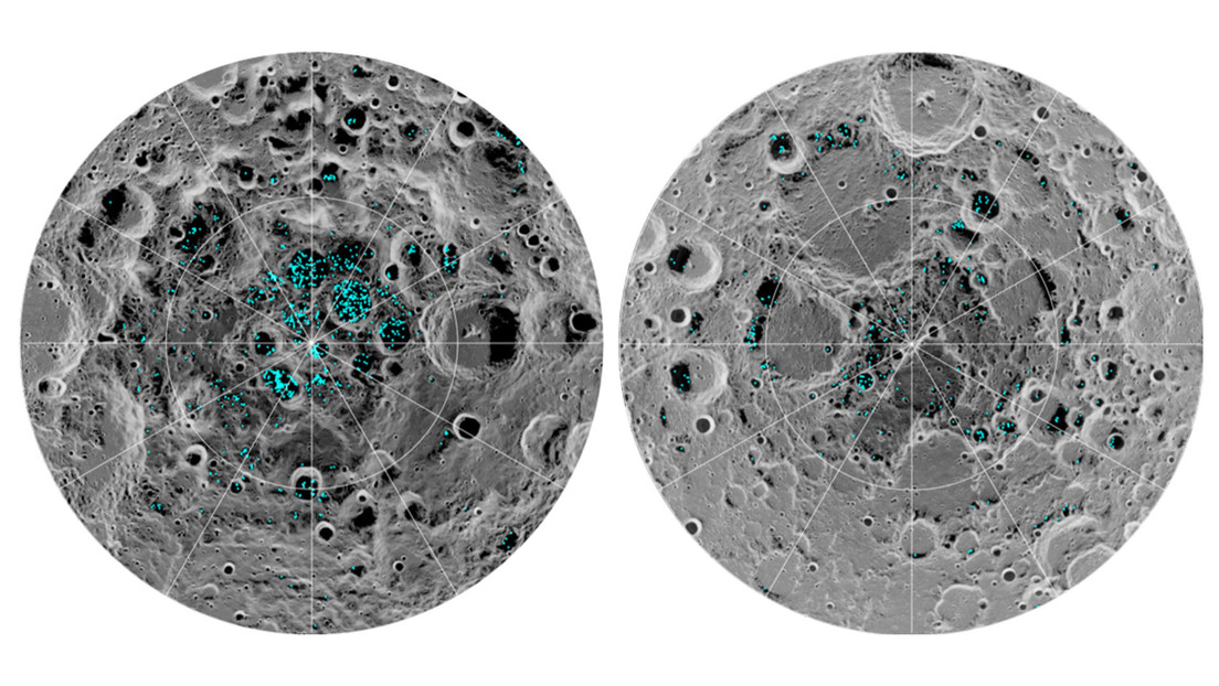 Investigadores afirman que la luna podría albergar más de 3.500 kilómetros cúbicos de agua líquida 