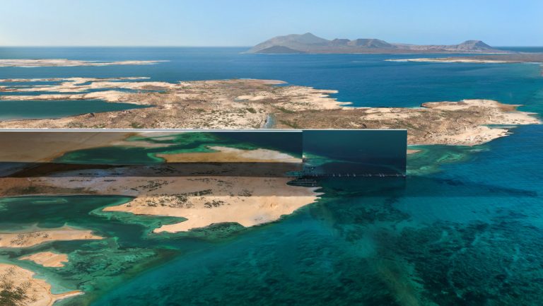 Así se verá desde adentro la futurista ciudad con edificios espejados que Arabia Saudita construirá en un desierto