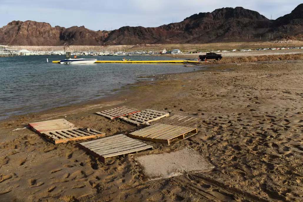 Siguen apareciendo restos humanos en el lago Mead en EE.UU. en medio de la sequía