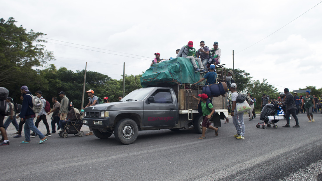 Un camión con migrantes se vuelca en México dejando 13 heridos