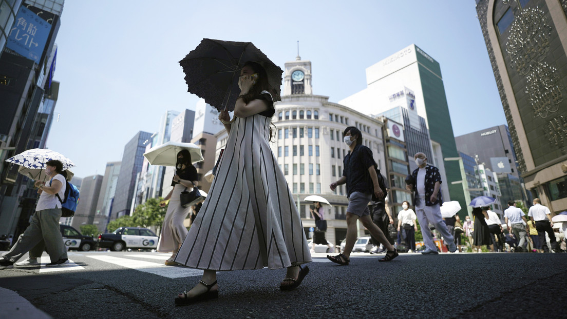 Los termómetros de Japón marcaron un récord al registrar temperaturas de 40 ºC