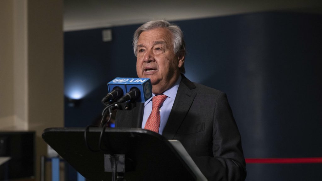 La humanidad está "a un error de cálculo de la aniquilación nuclear", advierte el jefe de la ONU