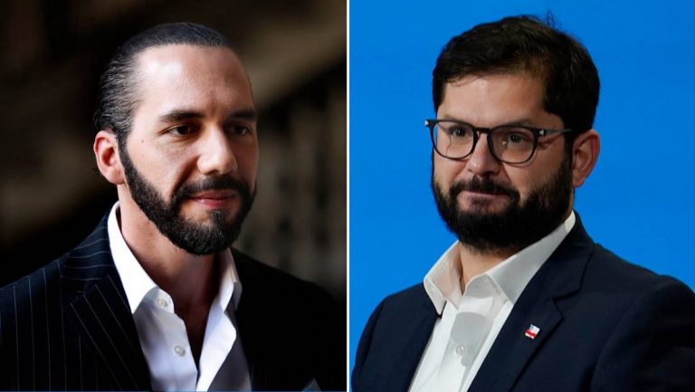 Boric dice que El Salvador pasa por una "deriva autoritaria" y Bukele responde