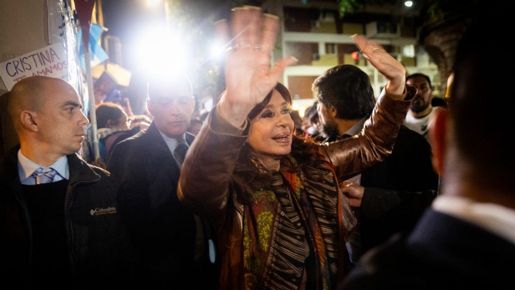 Detienen en Argentina a una tercera persona por el intento de asesinato de Cristina Fernández