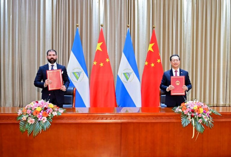 TLC entre China y Nicaragua con pocas expectativas