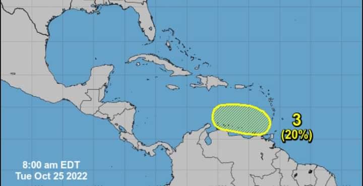 Ciclón tropical podría formarse en el Caribe