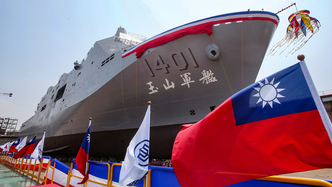 El aumento de las patrullas navales chinas es una "pesada carga" para las antiguas fragatas taiwanesas