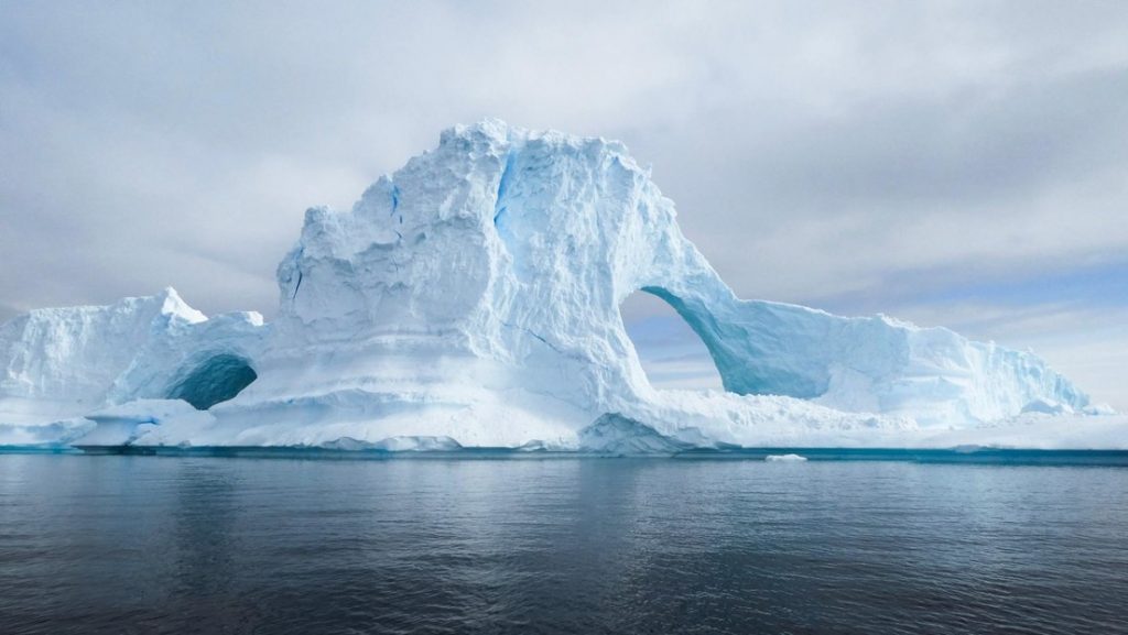 Río recién descubierto en Antártida