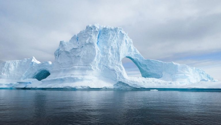 Río recién descubierto en Antártida