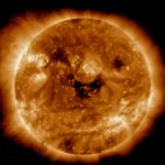 La NASA capta una sonrisa del Sol