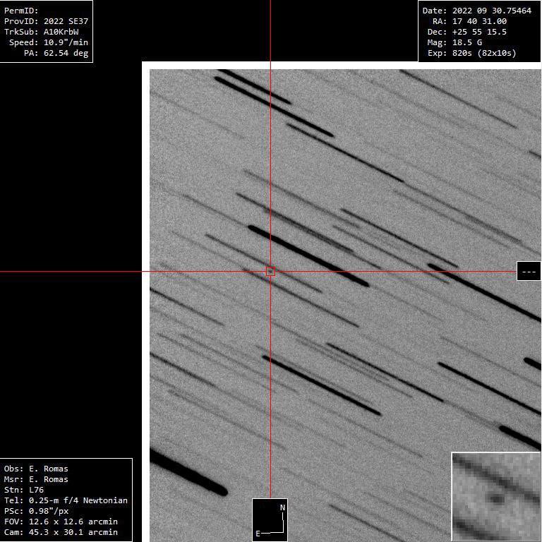 Observatorios rusos detectan un asteroide que se acerca a la Tierra