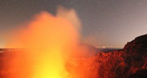 imágenes inéditas desde el interior del Volcán Masaya