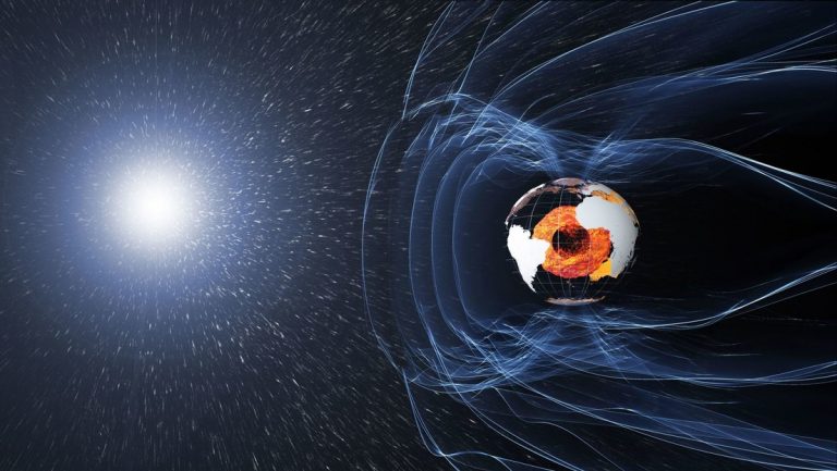 sonido del campo magnético de la Tierra