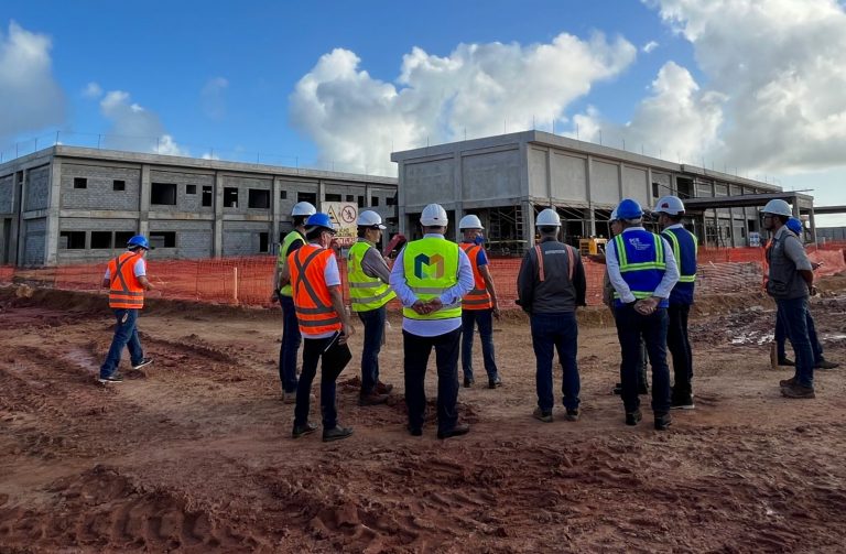 Avanza la construcción del Hospital Regional Nuevo Amanecer con el apoyo del BCIE