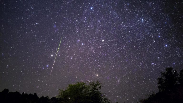 Lluvia de meteoros de las Leónidas