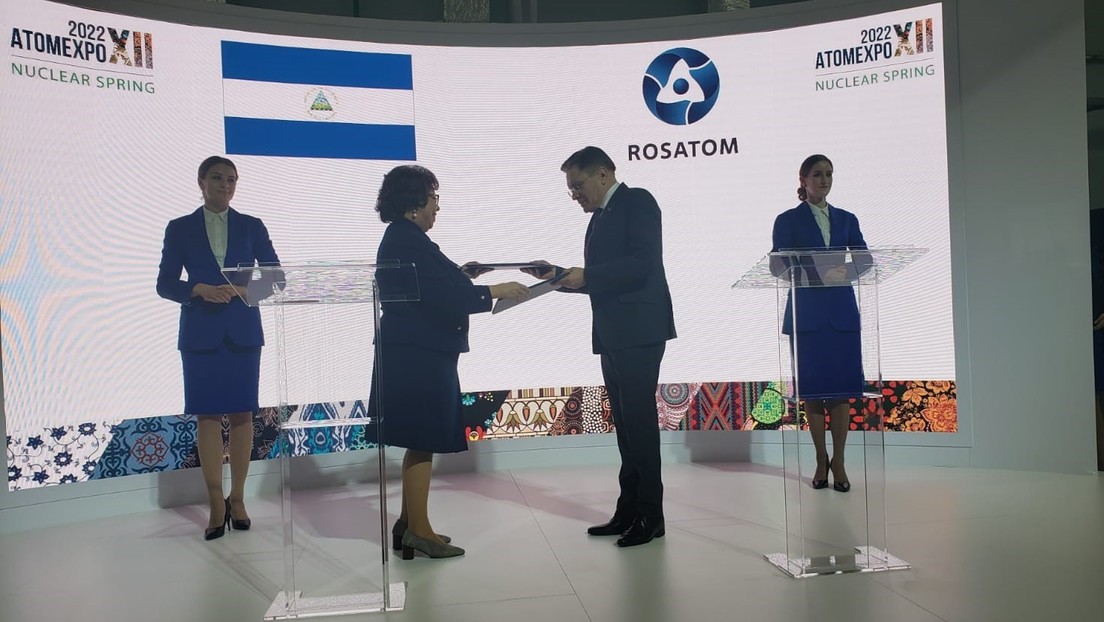 Rusia y Nicaragua firman una hoja de ruta para el uso de energía atómica