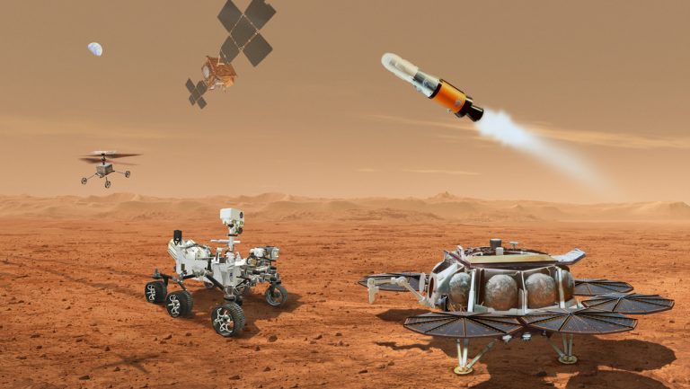 Cómo la NASA traerá muestras de Marte a la Tierra