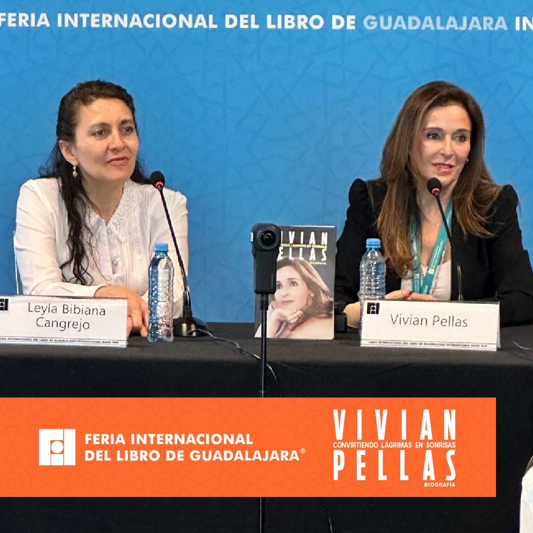 Vivian Pellas participa en Feria Internacional del Libro en Guadalajara