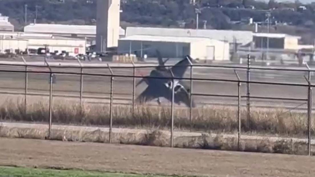 Un caza F-35 se estrella durante un vuelo de entrenamiento en EE.UU