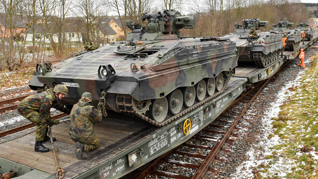 Alemania enviará 40 blindados Marder a Ucrania