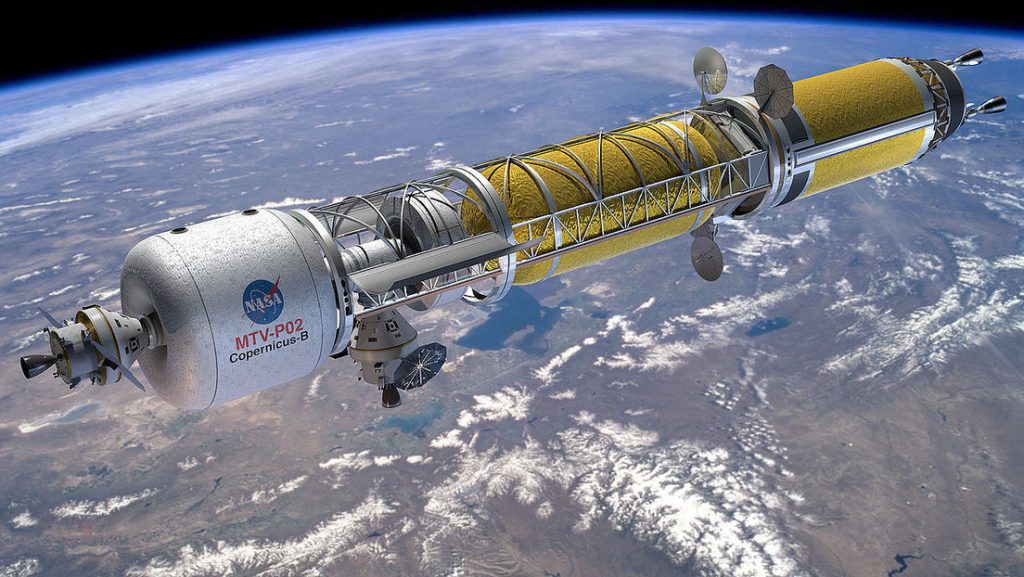 Cómo es el prototipo de cohete nuclear aprobado por la NASA para alcanzar Marte en solo 45 días