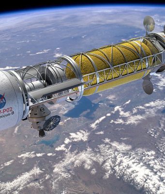 Cómo es el prototipo de cohete nuclear aprobado por la NASA para alcanzar Marte en solo 45 días