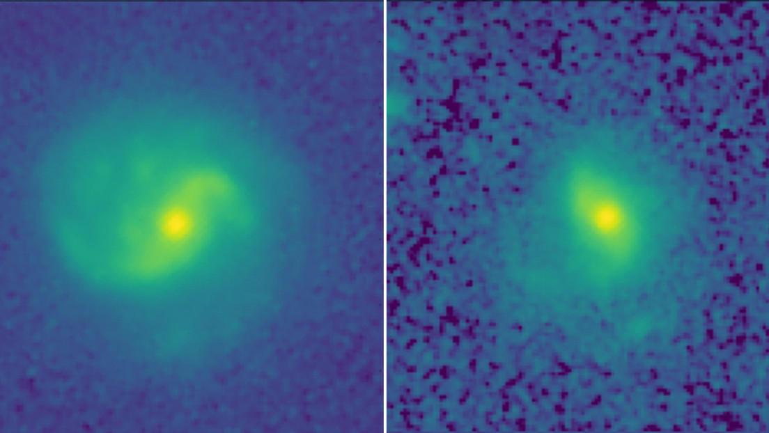 El James Webb capta dos galaxias similares a la Vía Láctea en un universo más joven