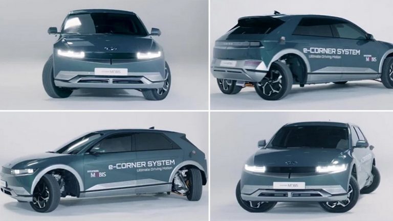 Hyundai presenta un sistema que permite a un vehículo desplazarse como un "cangrejo"