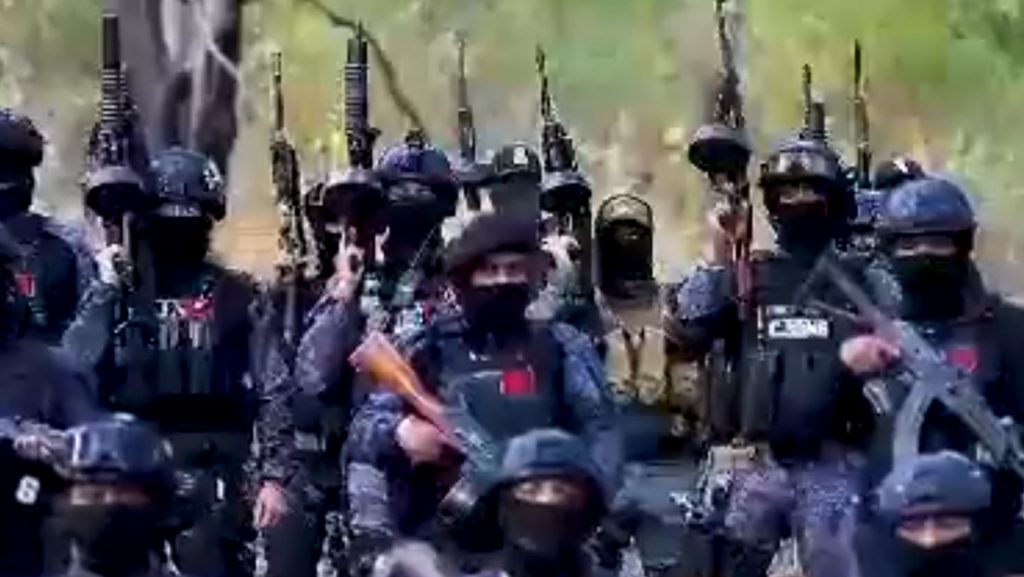 La advertencia del CJNG a sus rivales en un video
