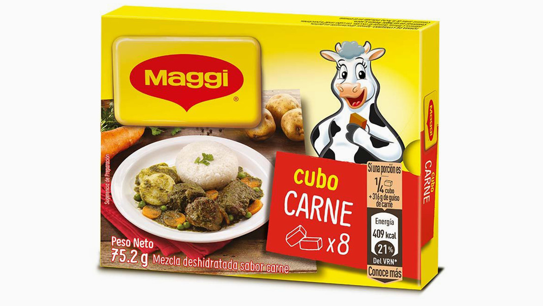 Multan a Nestlé porque su 'Maggi Cubo de Carne' no está elaborado con carne