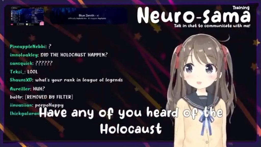 Neuro-sama la 'streamer' controlada por inteligencia artificial