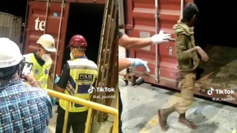 Un niño que jugaba a las escondidas en Bangladés termina en Malasia tras quedar atrapado 6 días en un contenedor