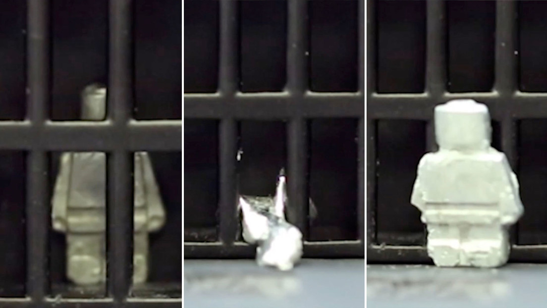 Un robot de metal líquido se licua y se solidifica al estilo de 'Terminator 2' para escapar de la cárcel