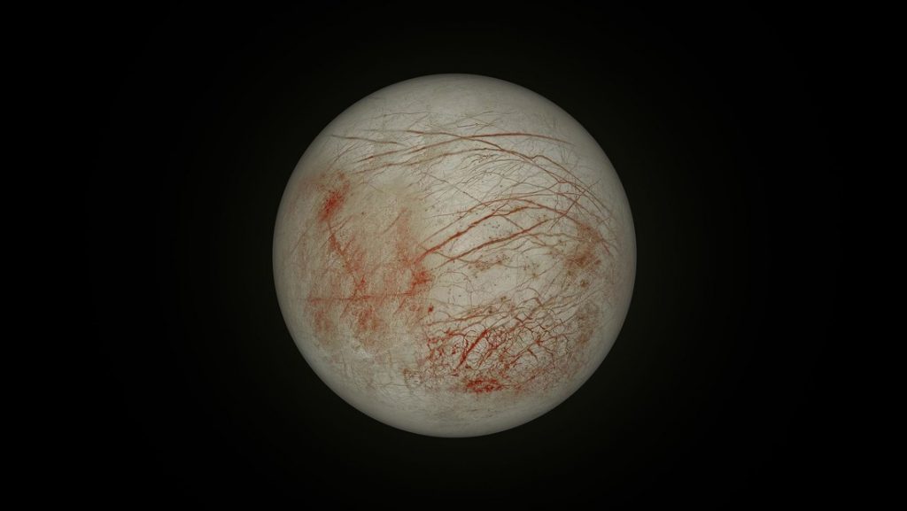 Crean una nueva forma de hielo salado que podría explicar el misterio de una luna de Júpiter