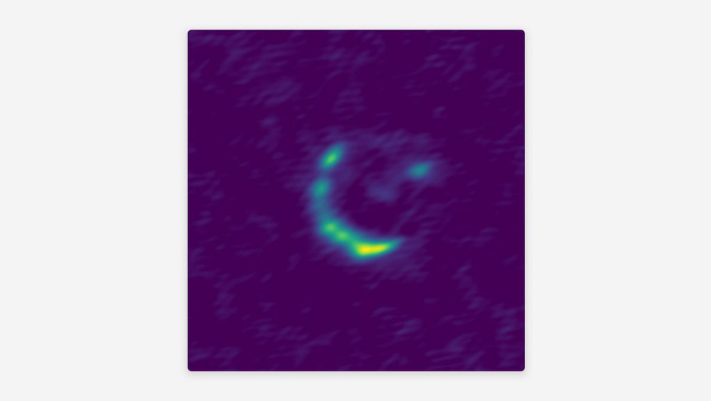 Descubren una galaxia invisible gracias al 'truco' de la distorsión del espacio-tiempo descrito por Einstein