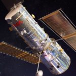 El telescopio Hubble capta tres galaxias en una "rara" fusión