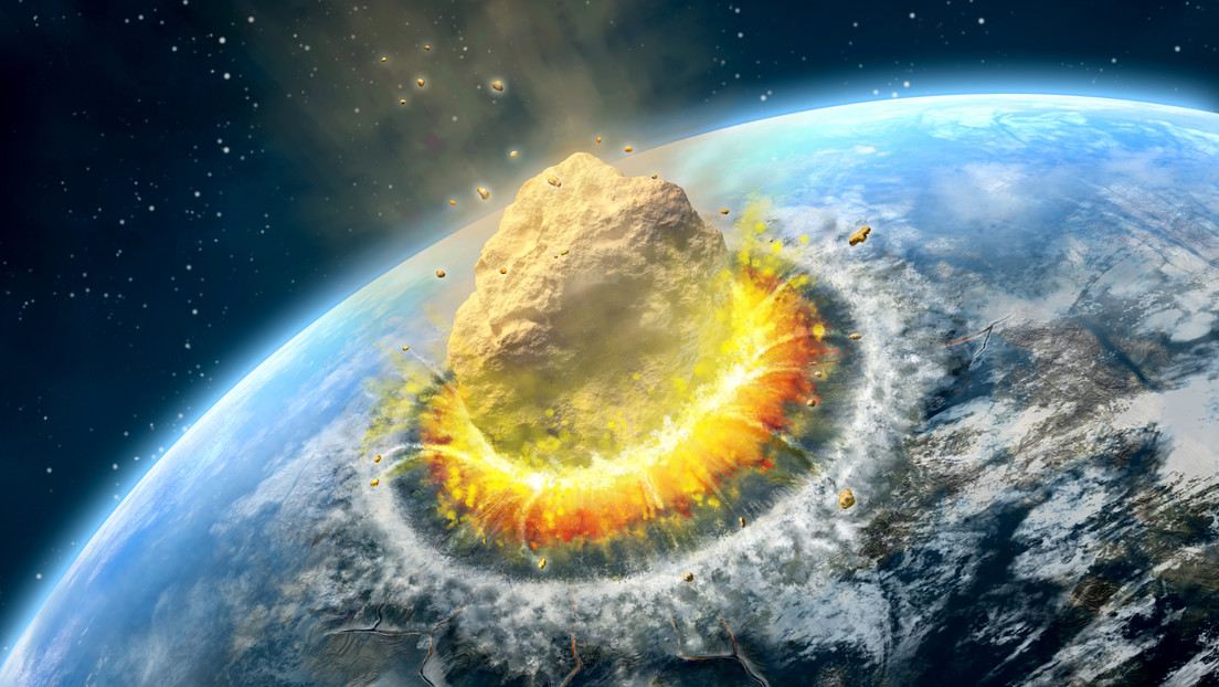 Examinan por primera vez el impacto de un asteroide en cámara lenta