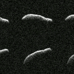La NASA revela imágenes de un asteroide "extremadamente alargado"