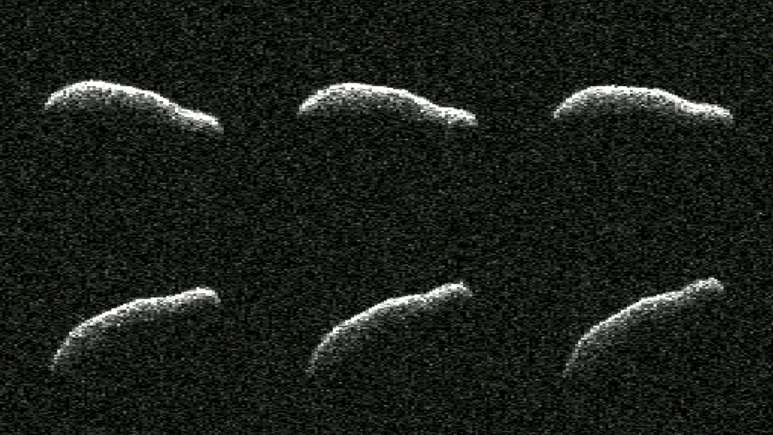 La NASA revela imágenes de un asteroide "extremadamente alargado"